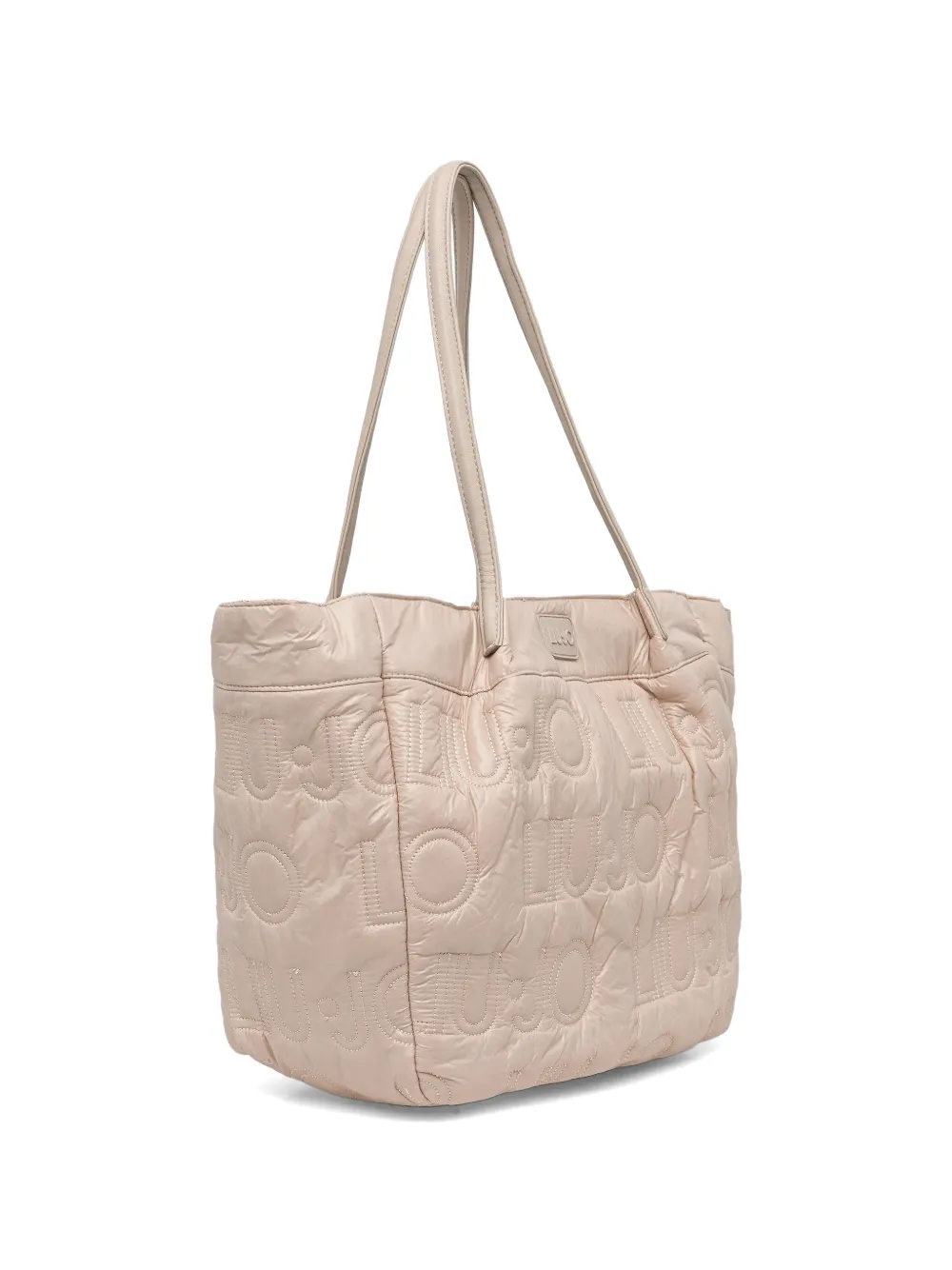 Logo Quilted Tote Bag