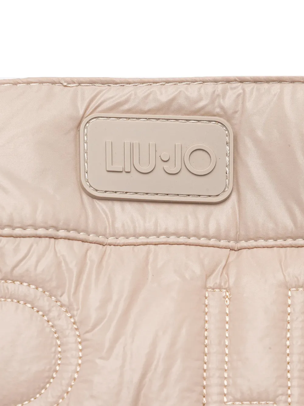 Logo Quilted Tote Bag