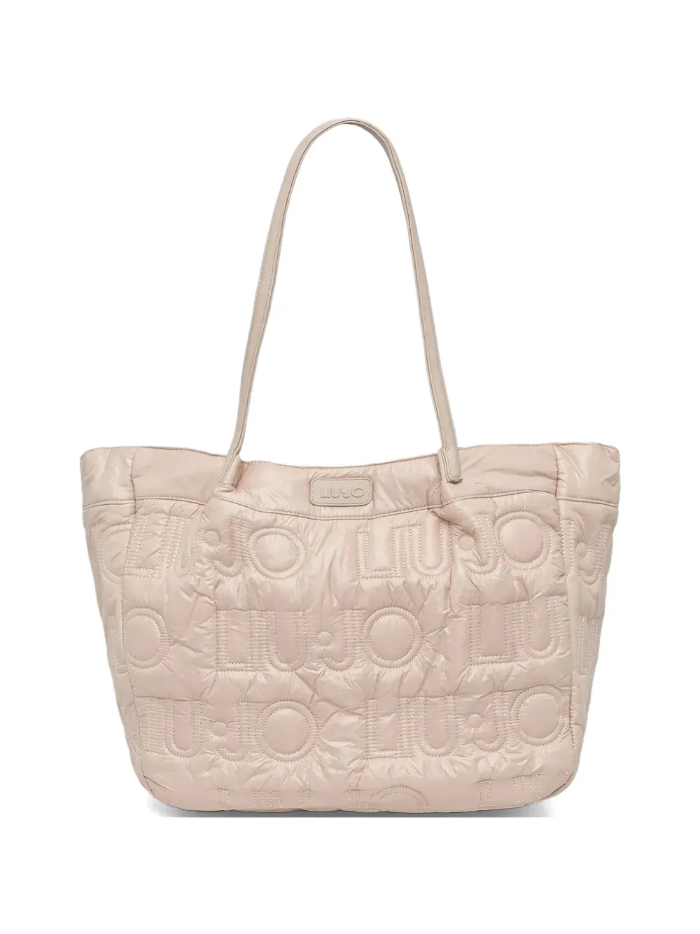 Logo Quilted Tote Bag