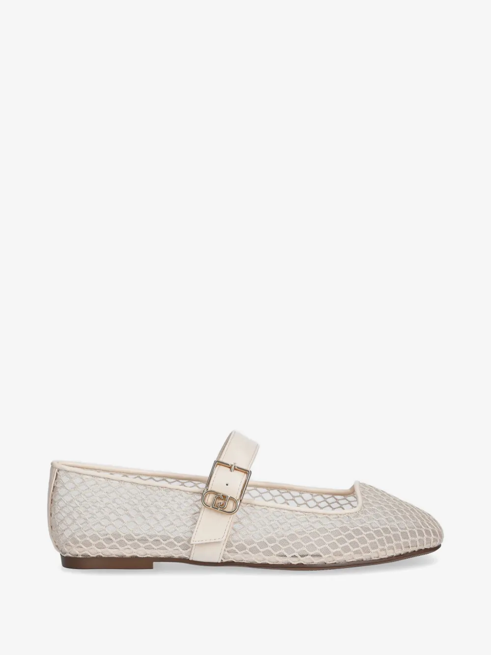 mesh ballet flats