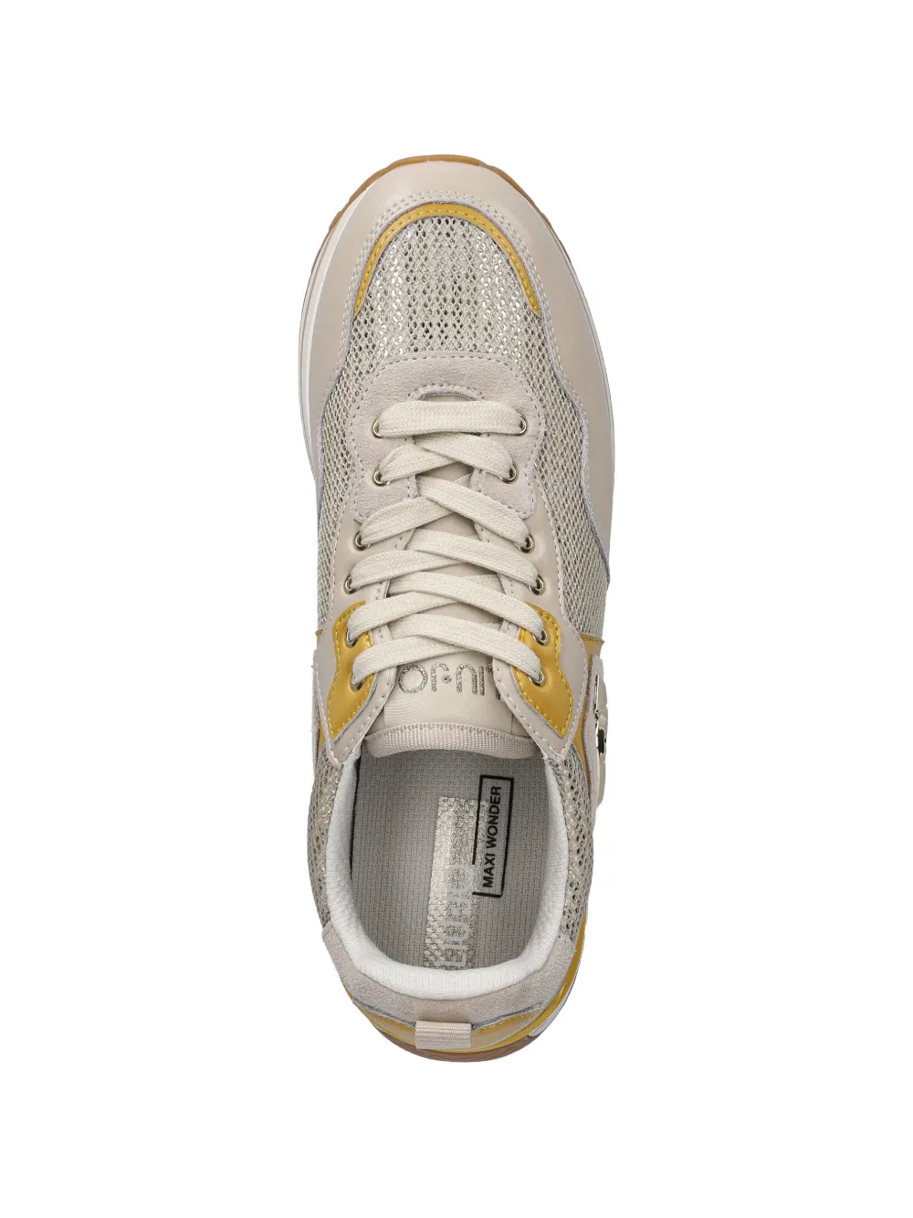 LIU JO Sneakers met logo Beige