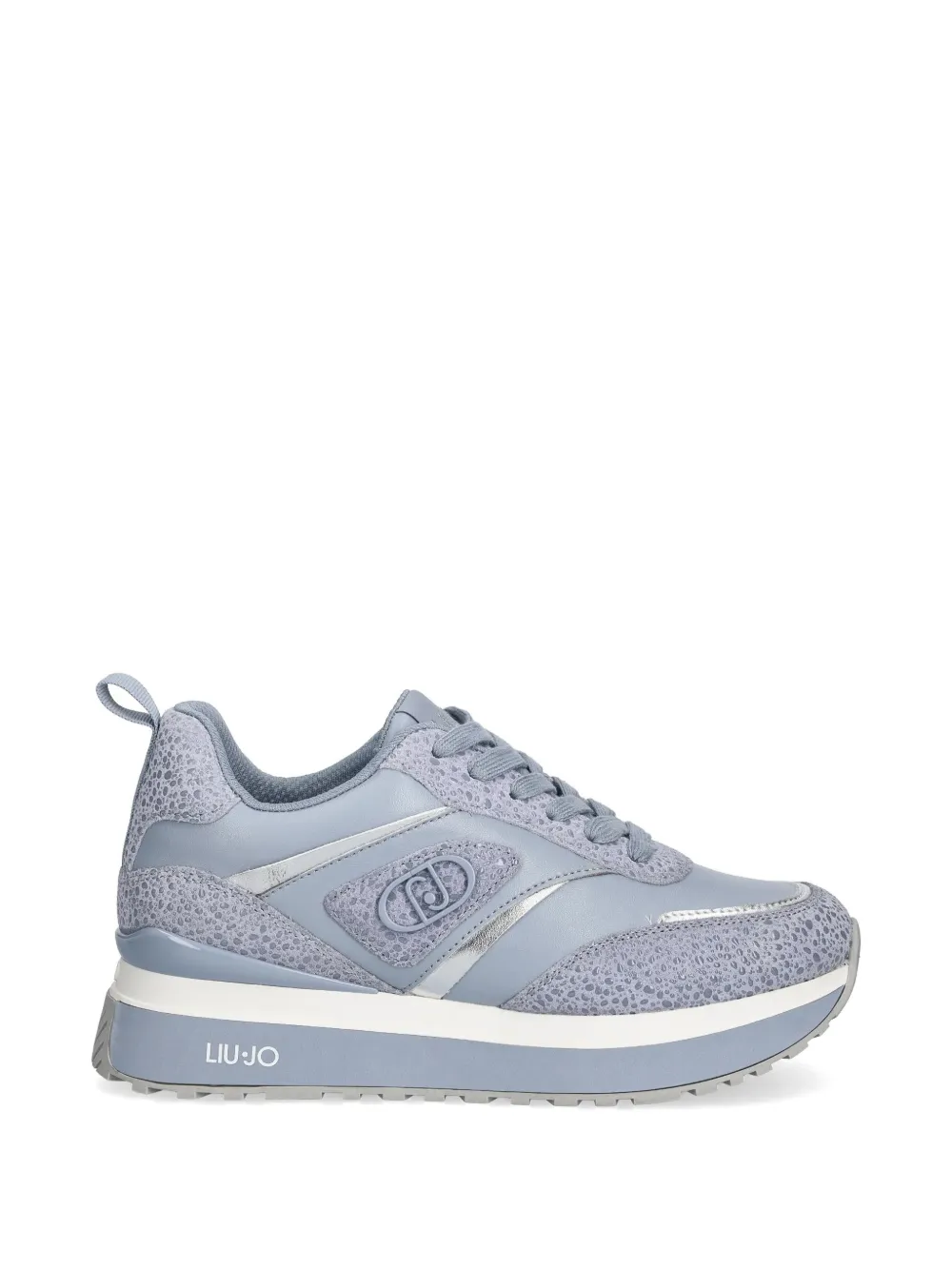 LIU JO logo sneakers - Blu