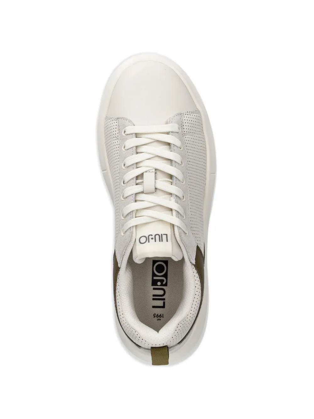 LIU JO Sneakers met geperforeerd vlak Beige