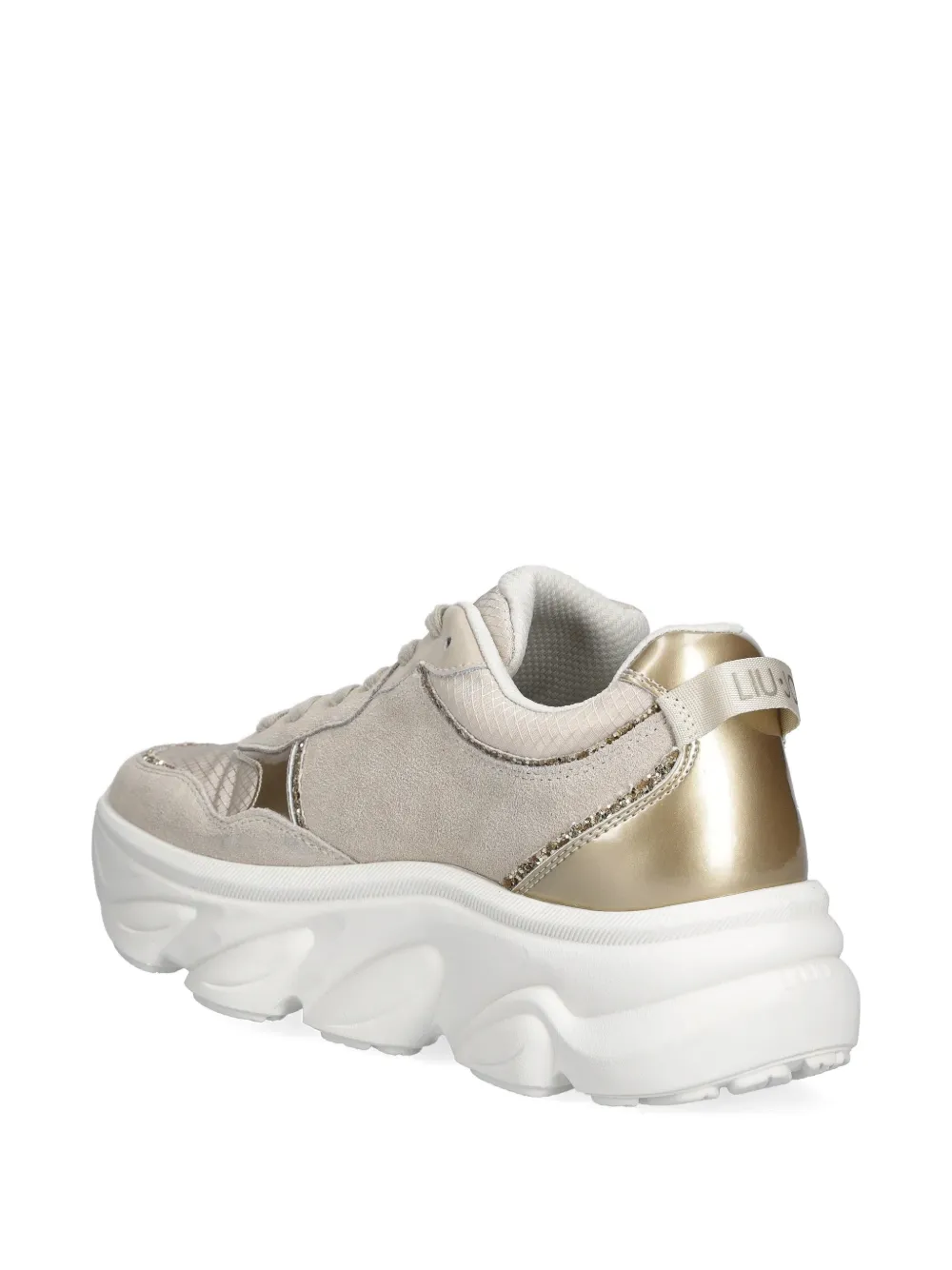 LIU JO Sneakers met logo-applicatie Beige