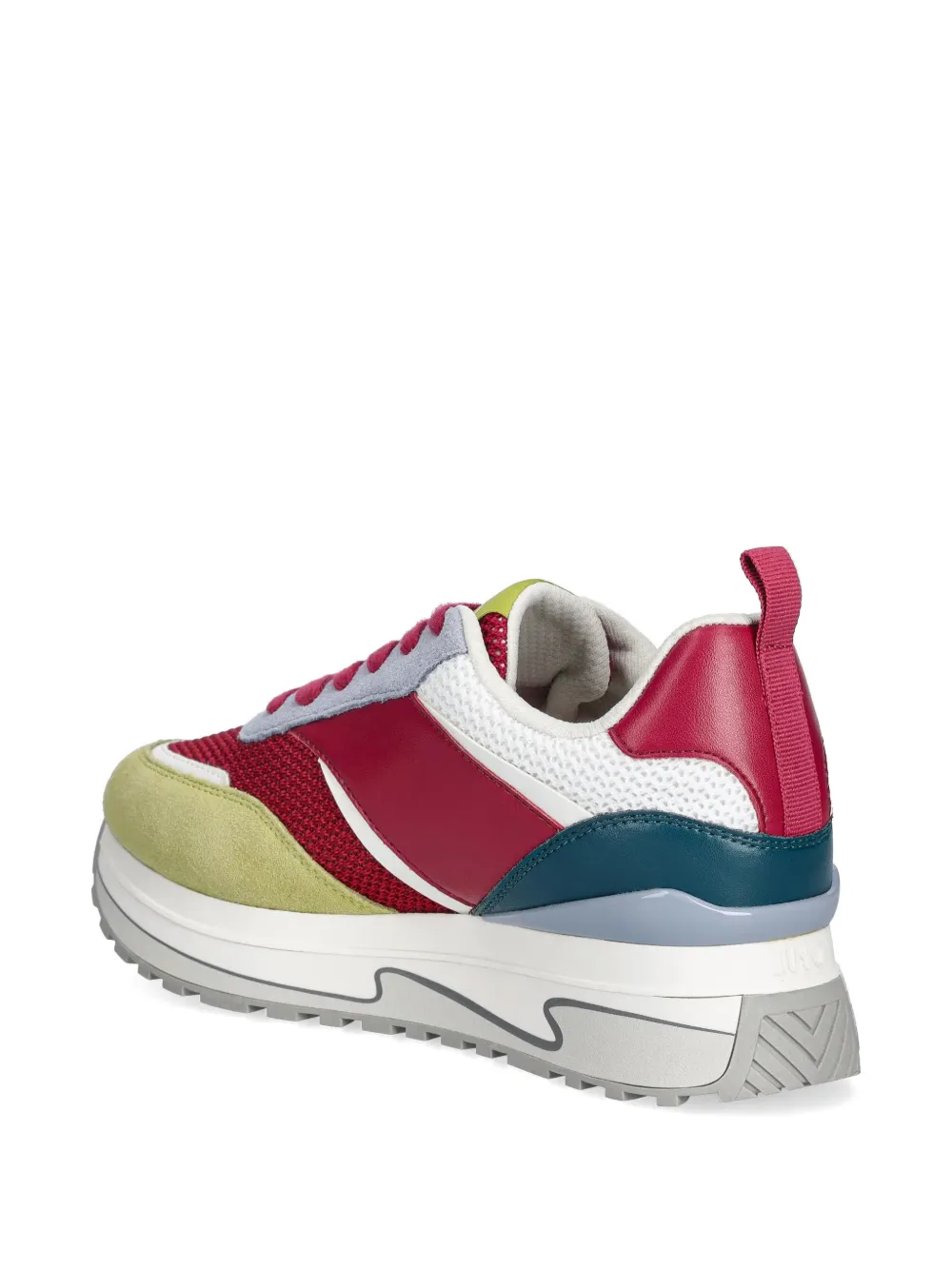 LIU JO Suède sneakers met logo Rood
