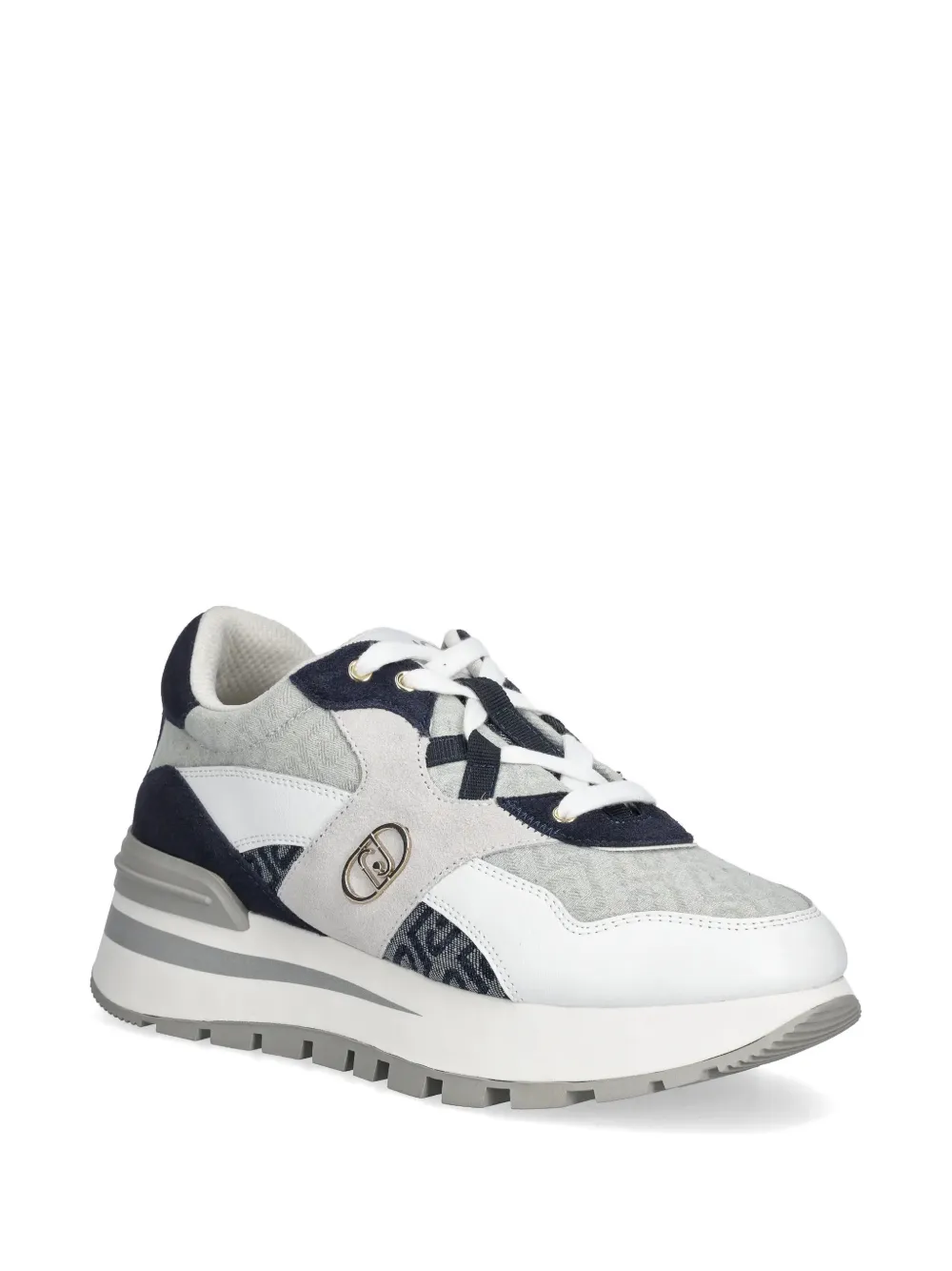 LIU JO Sneakers met vlakken embleem Wit