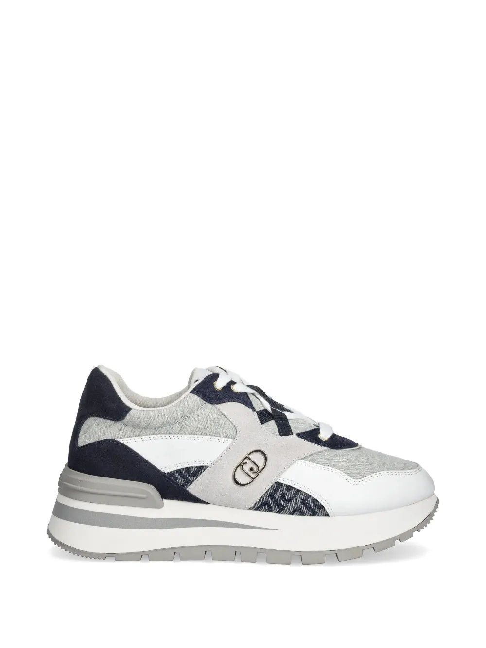 LIU JO Sneakers met vlakken embleem Wit