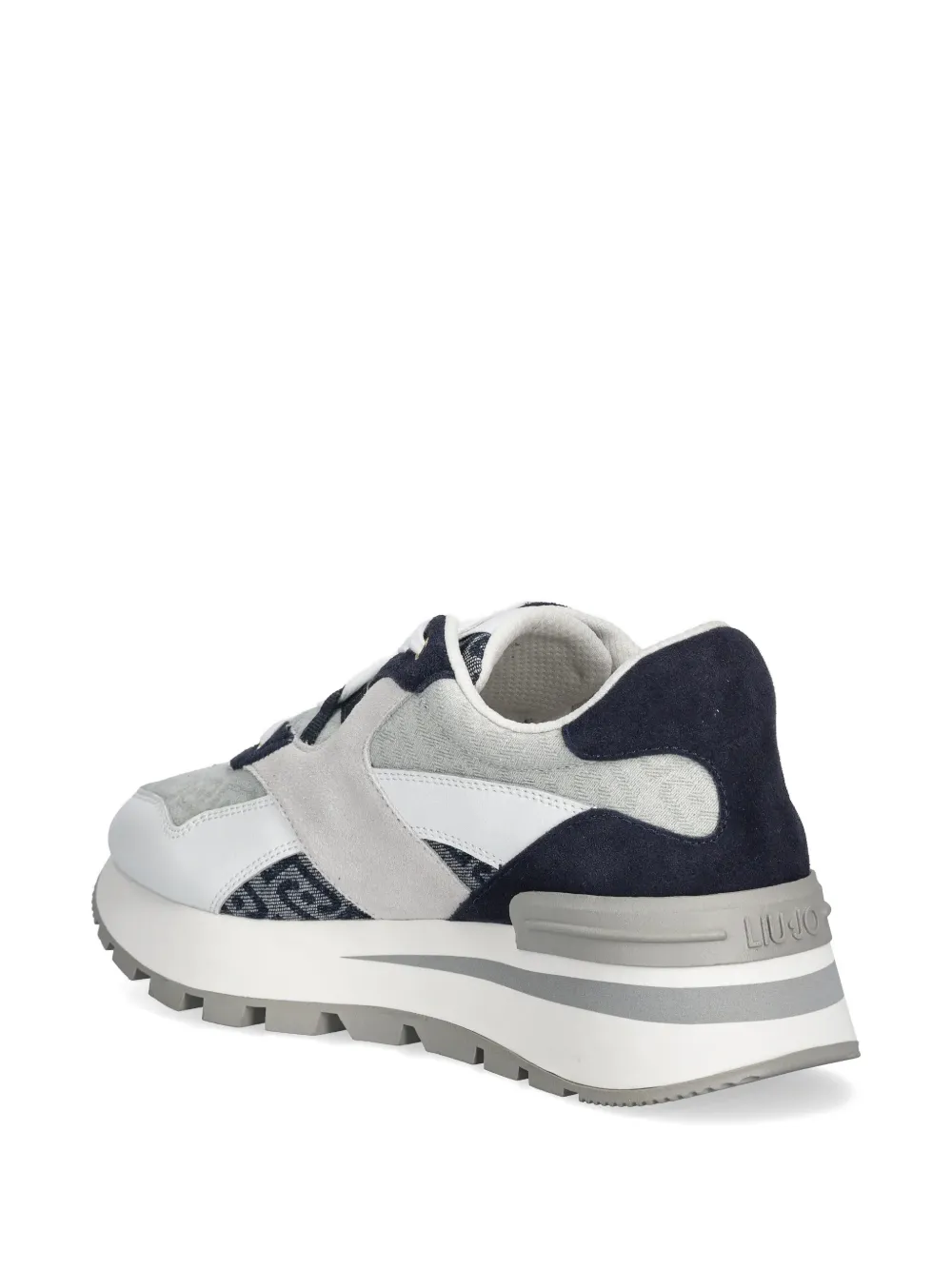 LIU JO Sneakers met vlakken embleem Wit