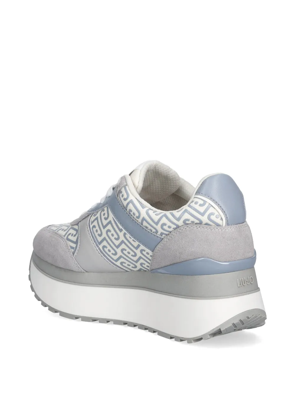 LIU JO Sneakers met plateauzool en logodetail Blauw