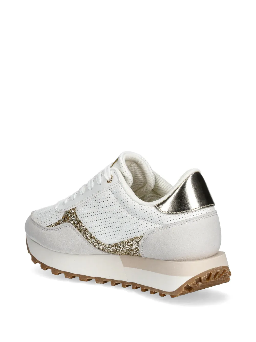 LIU JO Sneakers verfraaid met glitter Wit