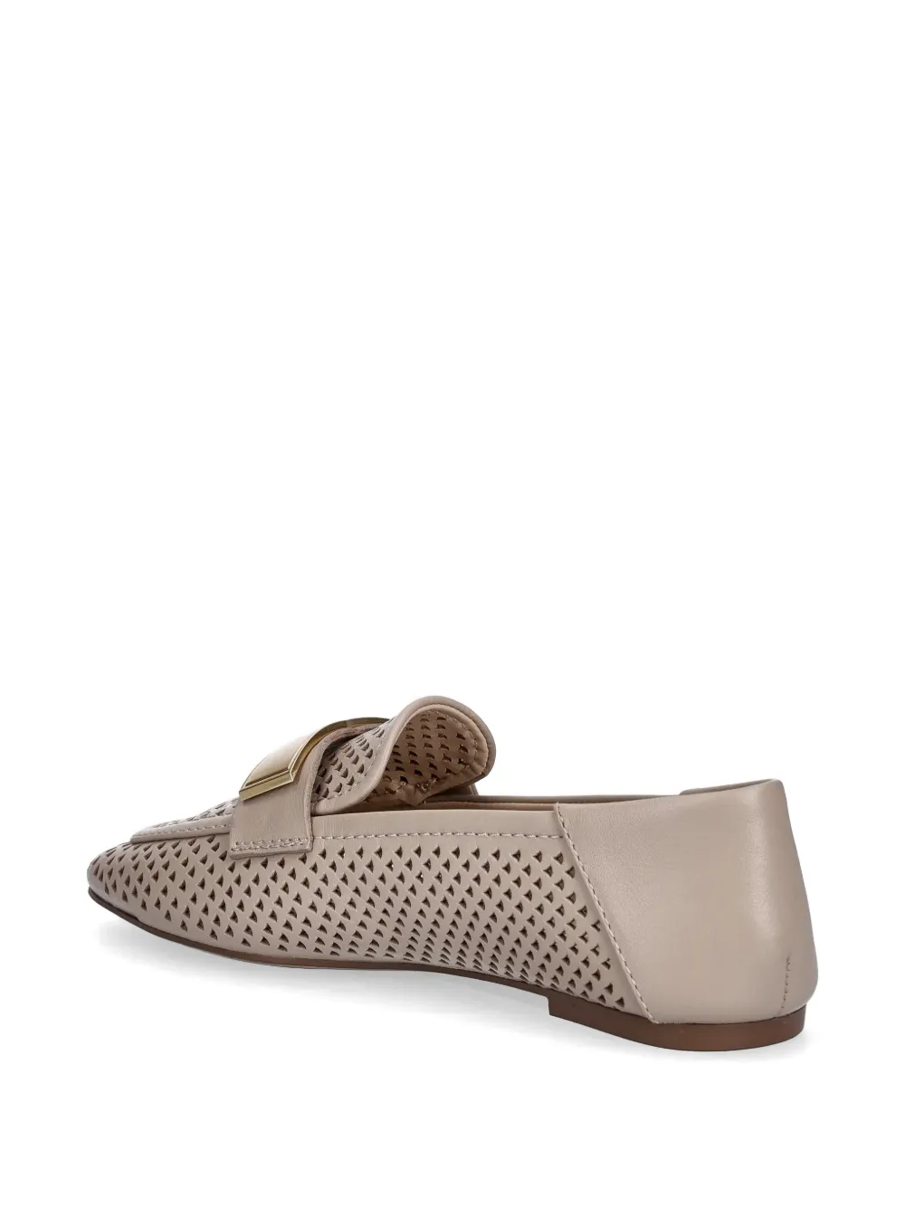 LIU JO Geperforeerde loafers Beige