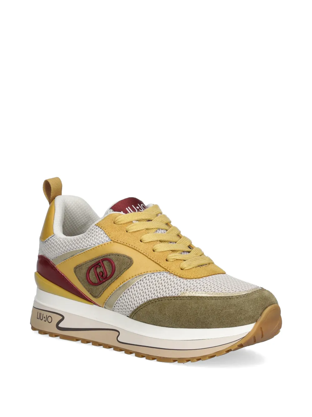 LIU JO Sneakers met logo Beige