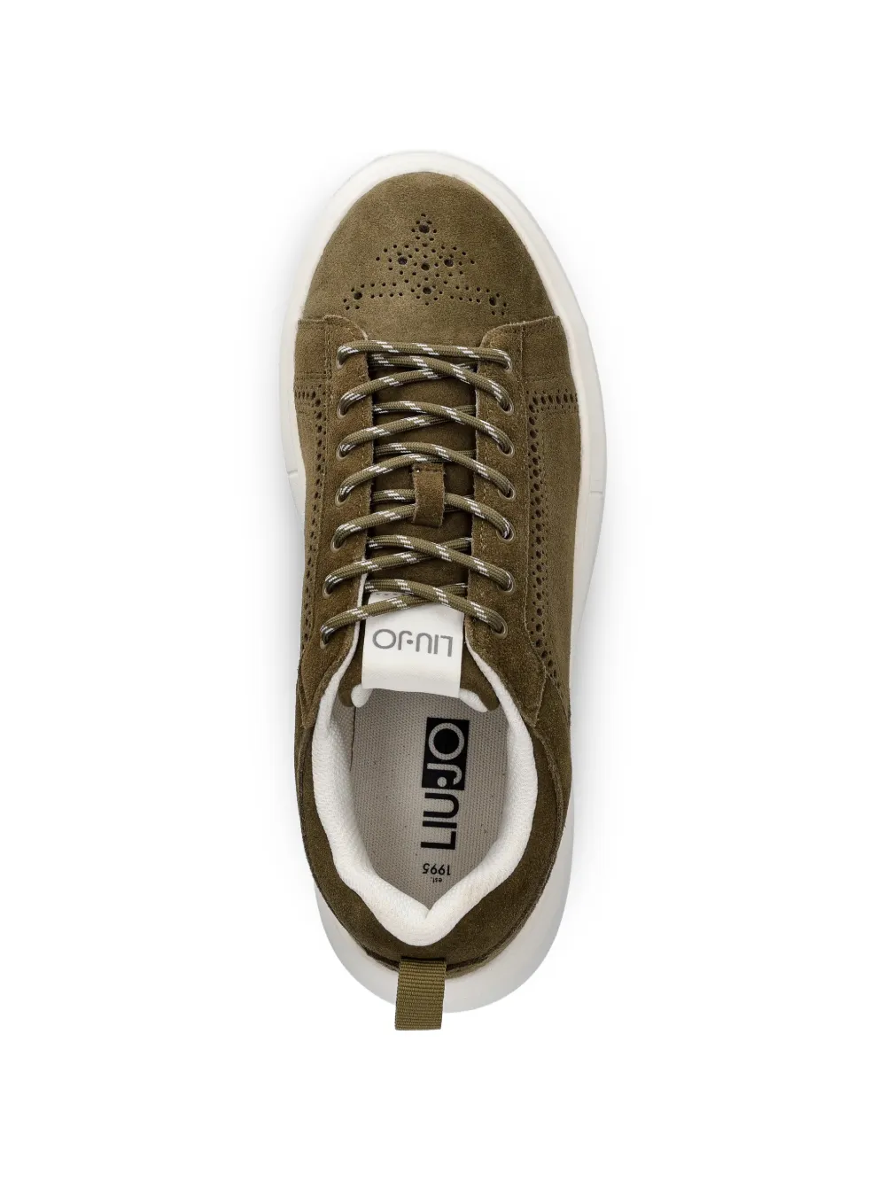 LIU JO Suède sneakers Groen