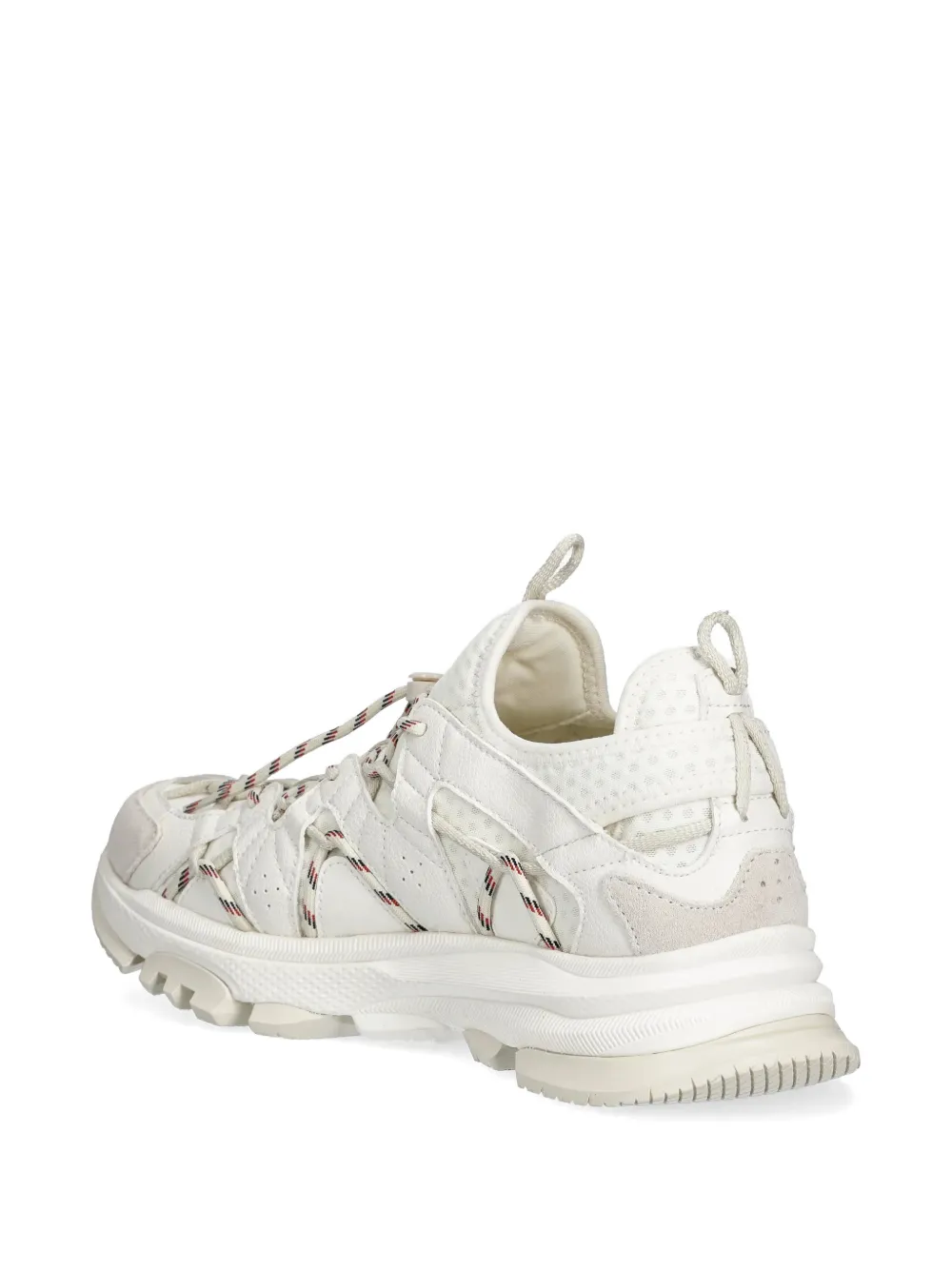 Armani Exchange Sneakers met vlakken Beige