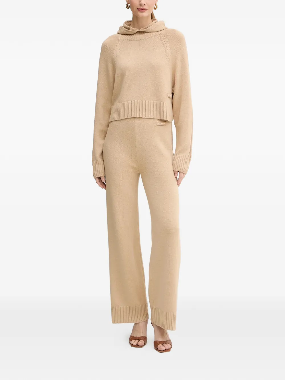 Armani Exchange Hooded Sweater - Neutrals 