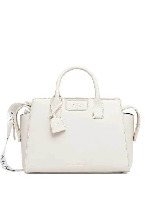 Armani Exchange zip-fastening tote bag