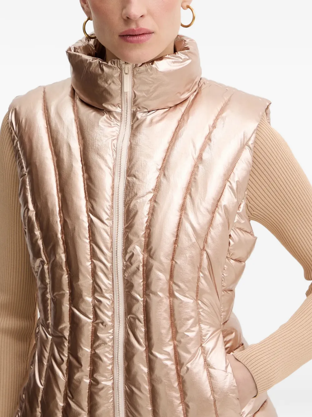 Armani Exchange Gewatteerde bodywarmer Roze