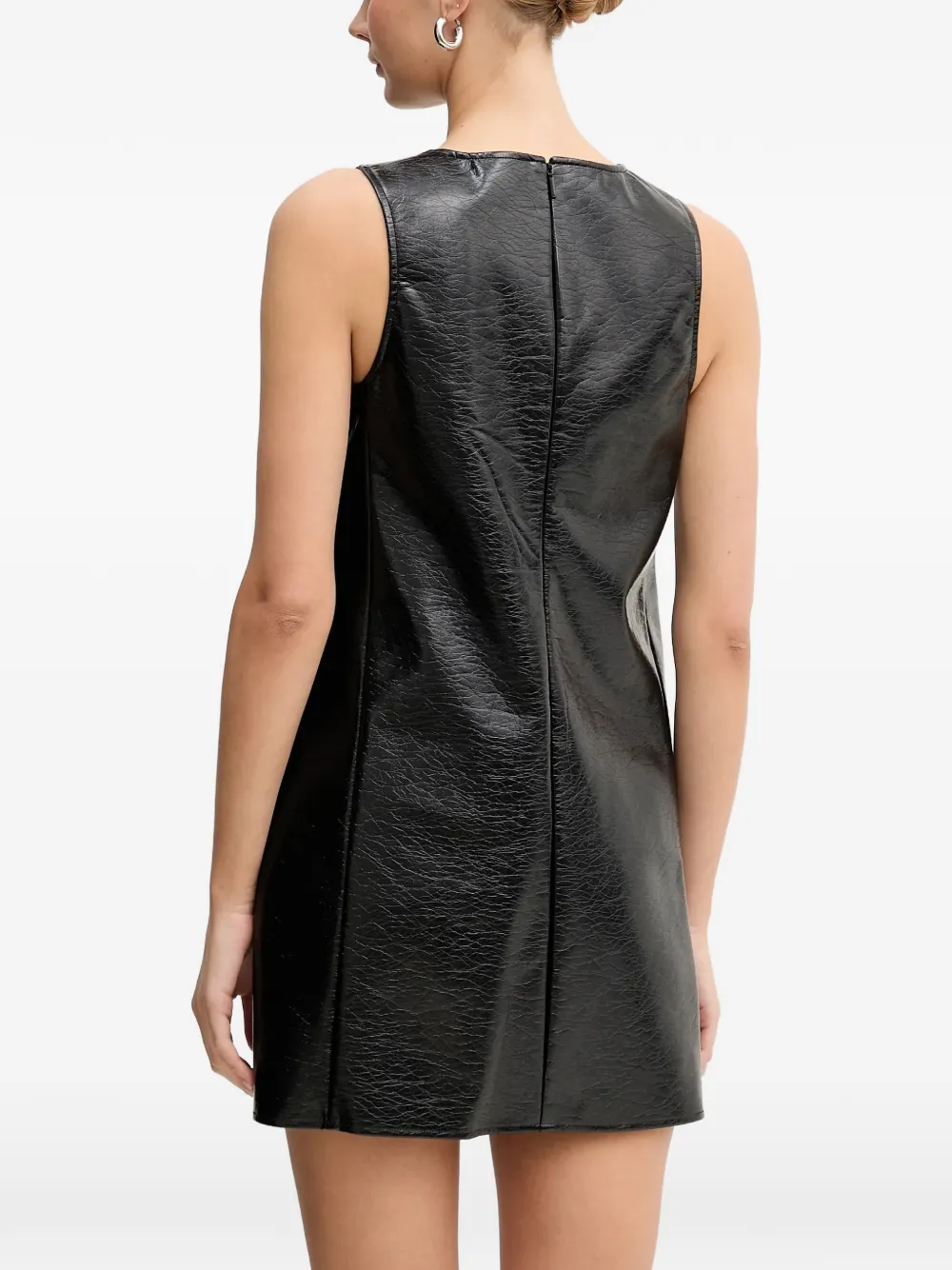 Armani Exchange Uitgesneden mini-jurk Zwart