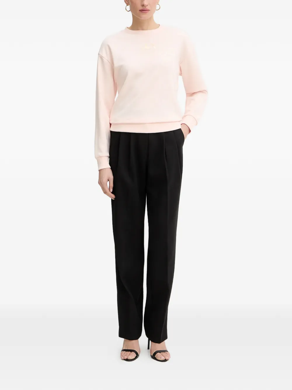  Armani Exchange Crew-neck Sweatshirt - Pink 