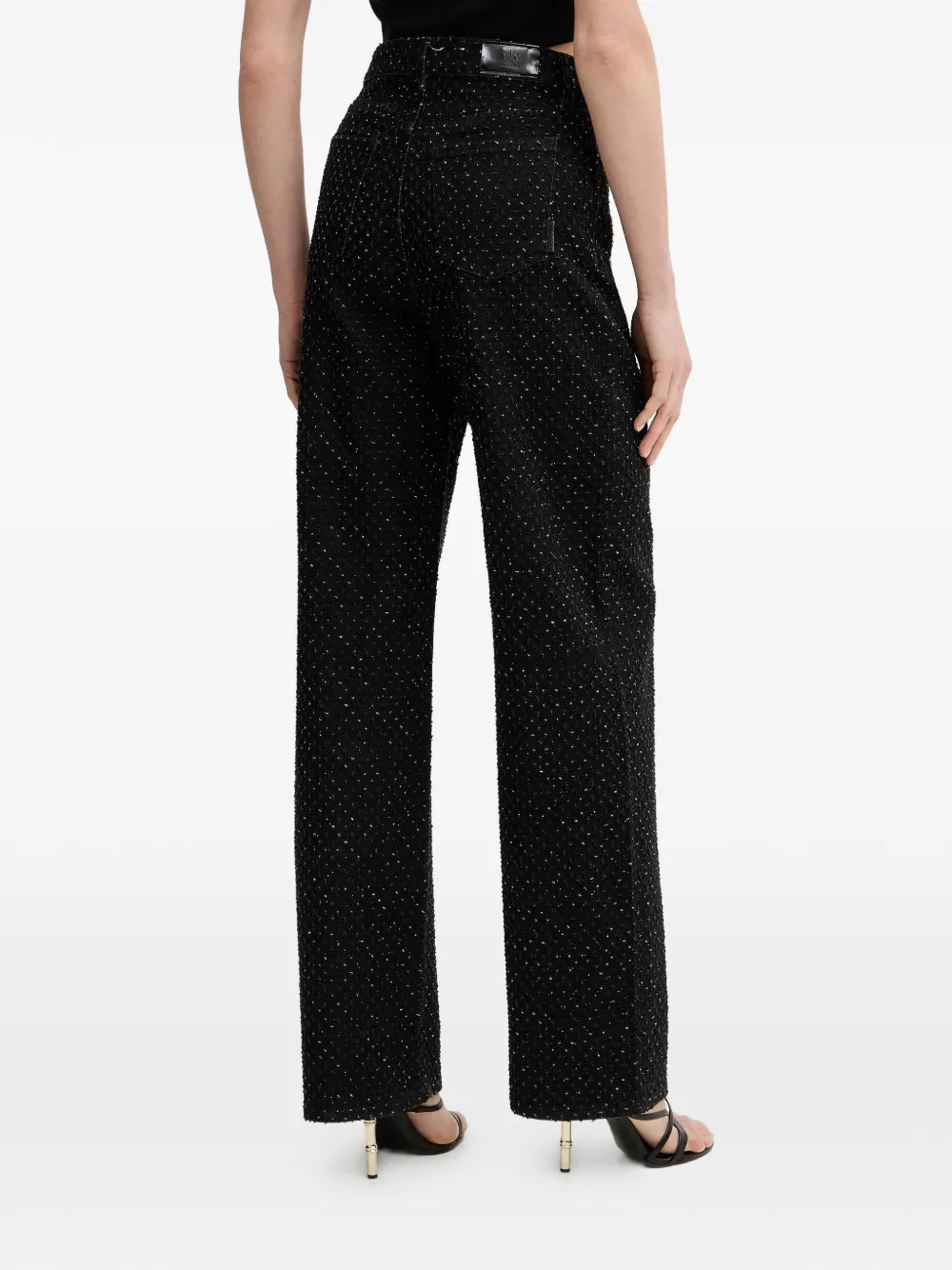  Armani Exchange Textured Jeans - Black 