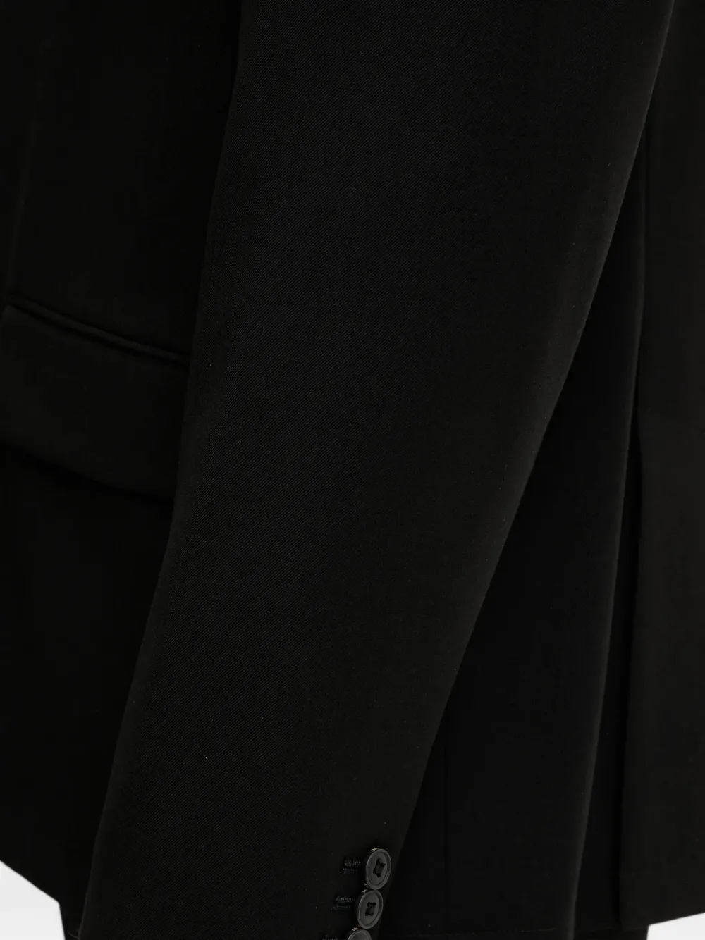 Armani Exchange Blazer met knopen Zwart