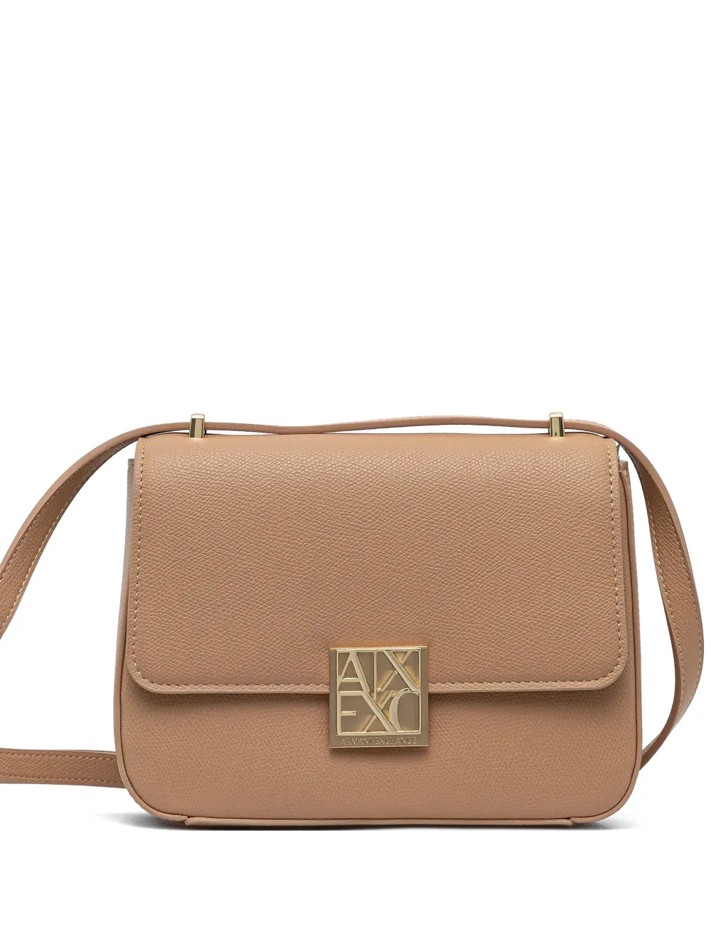 Armani Exchange logo-embellished cross-body bag - Toni neutri