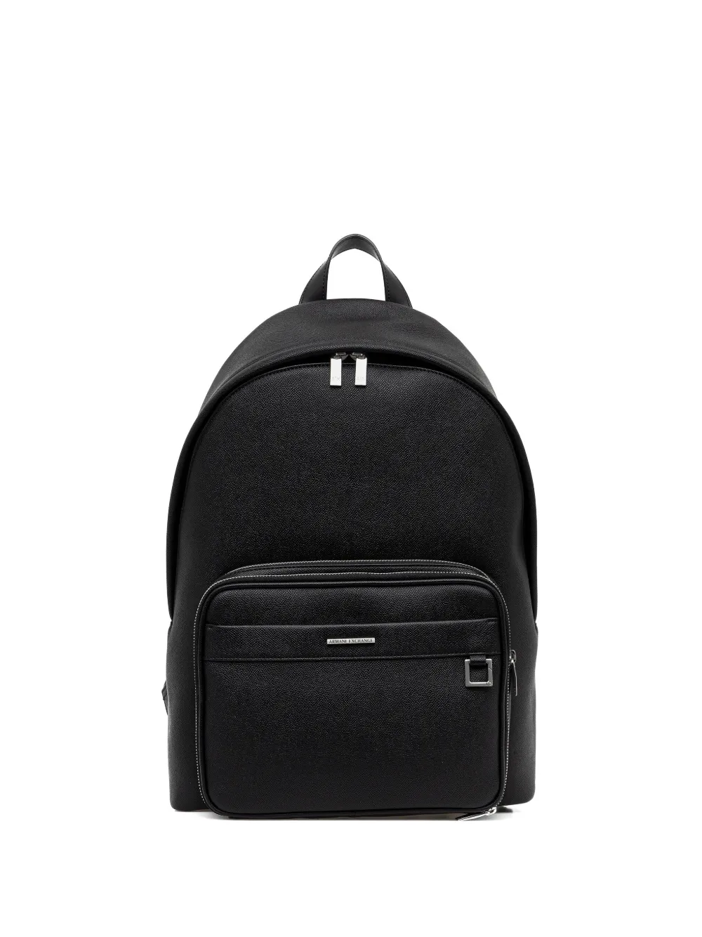 Armani Exchange front-pocket backpack - Nero