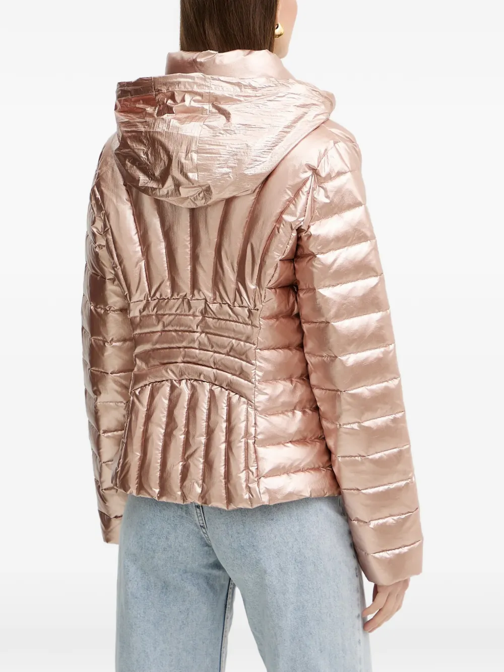 Armani Exchange Jack met trechterhals Roze