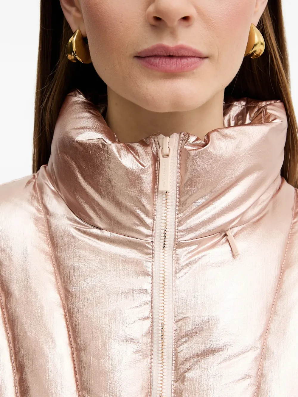 Armani Exchange Jack met trechterhals Roze