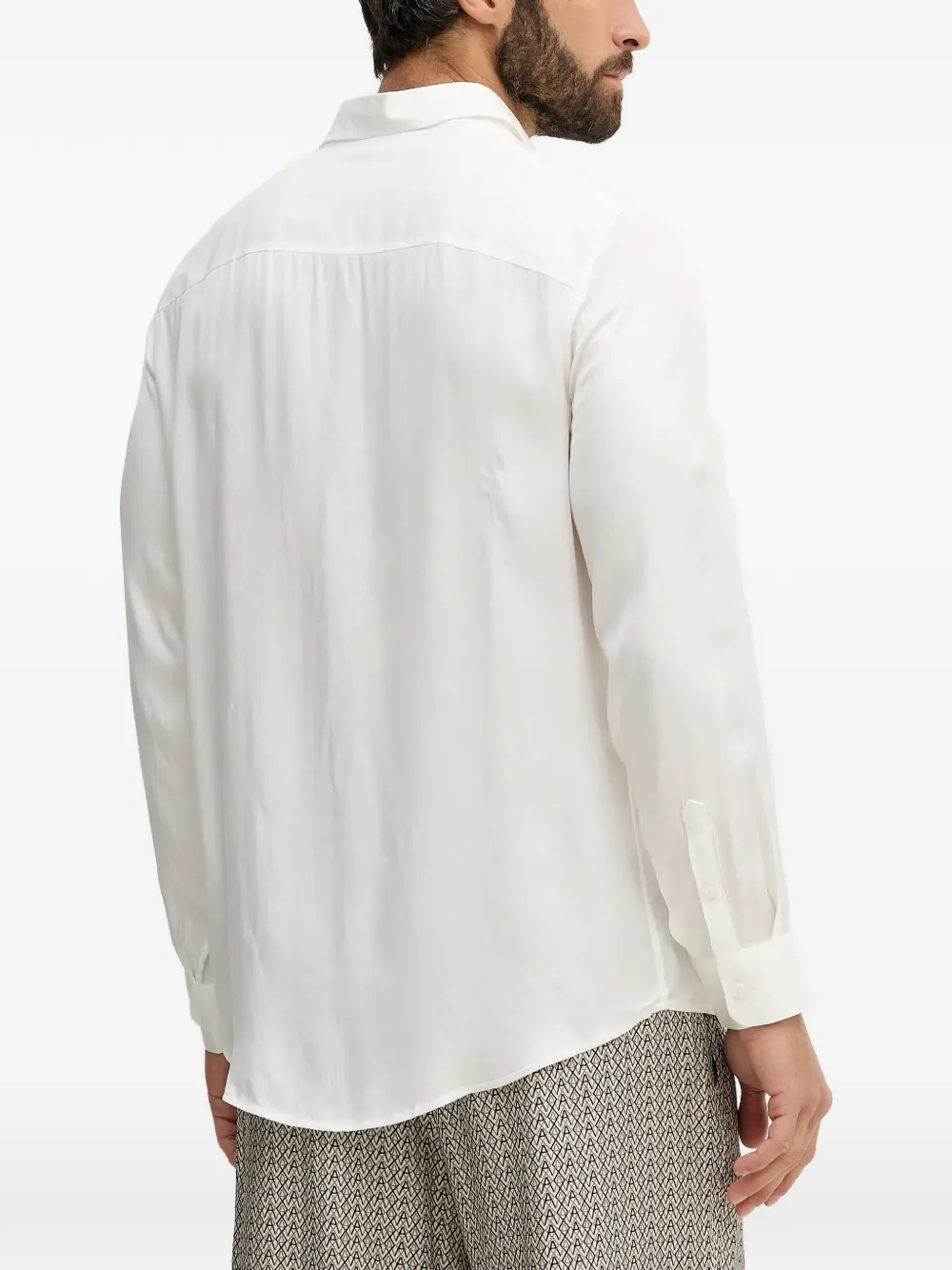  Armani Exchange Buttoned Shirt - White 