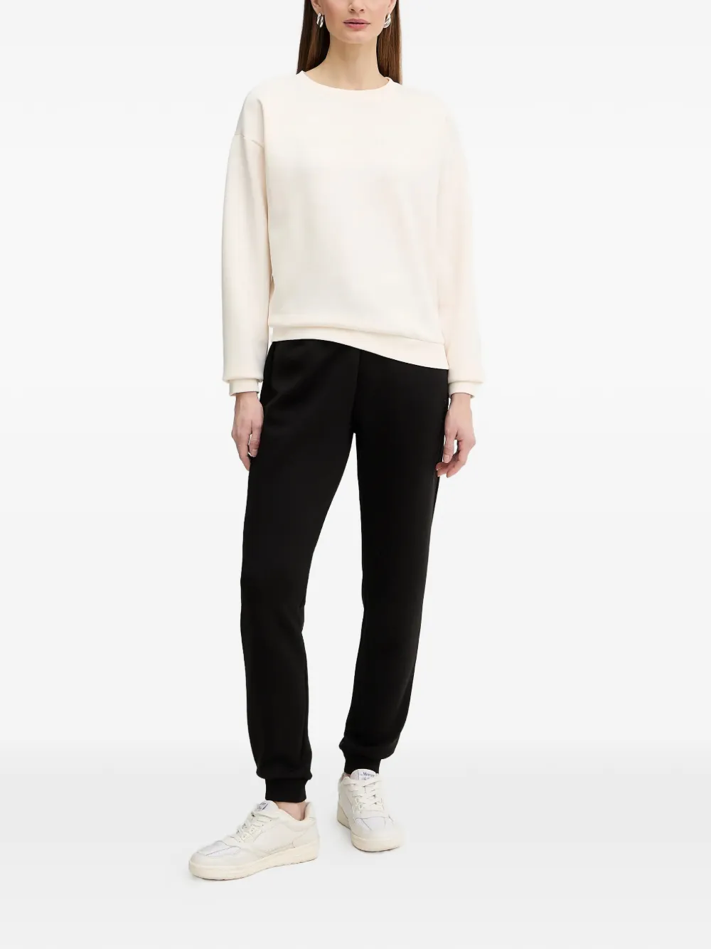  Armani Exchange Embroidered Sweatshirt - Neutrals 