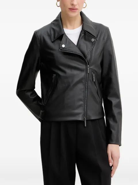 Armani Exchange chamarra con cuello y cierre