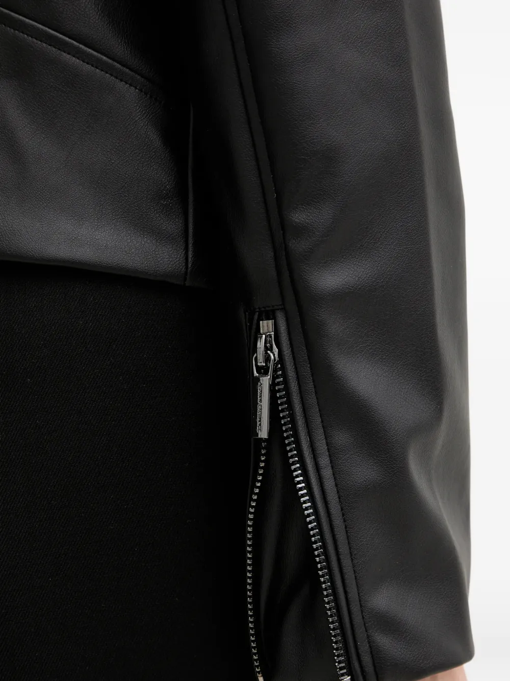 Armani Exchange Jack met kraag en rits Zwart