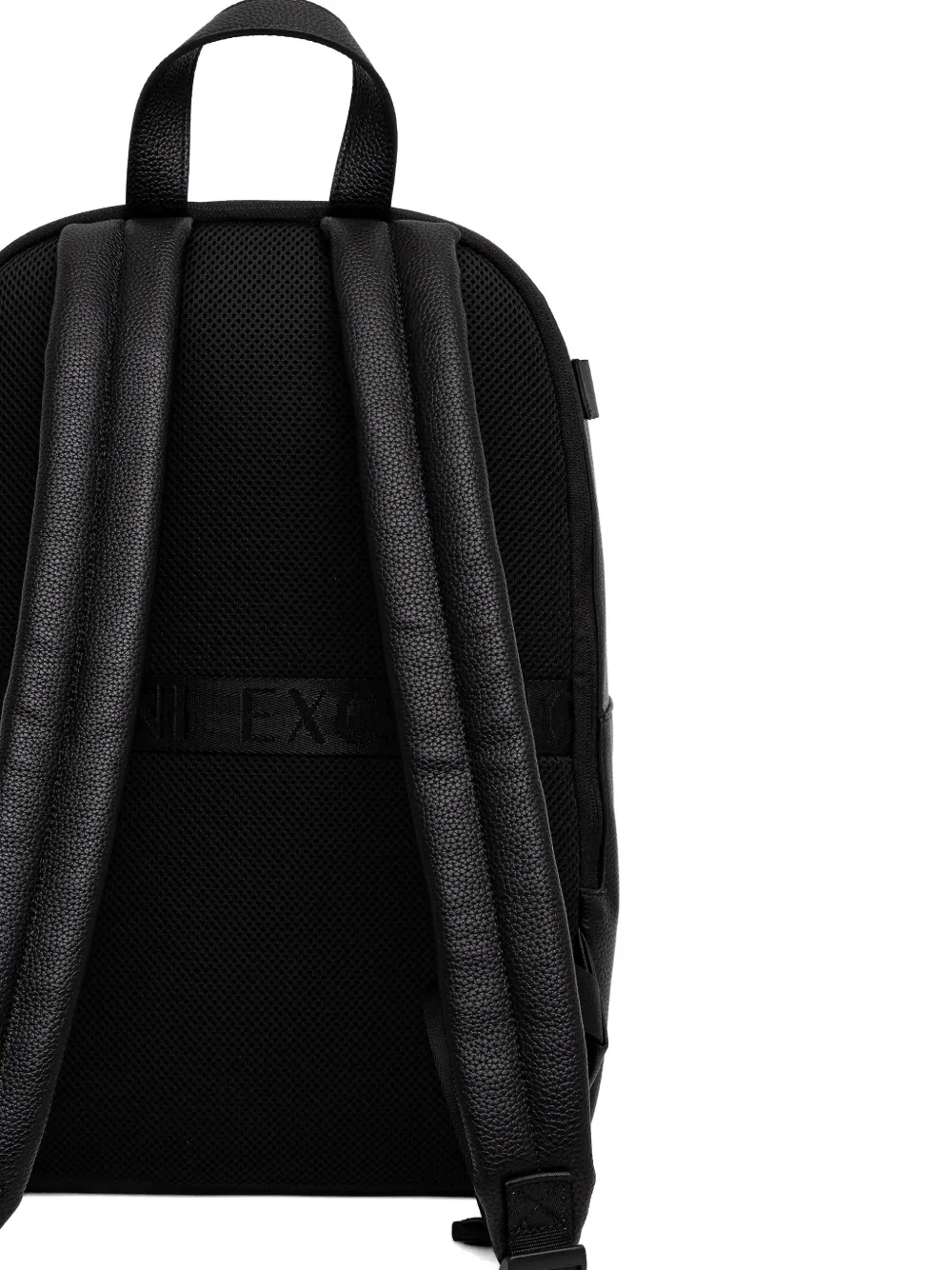  Armani Exchange Logo Backpack - Black 