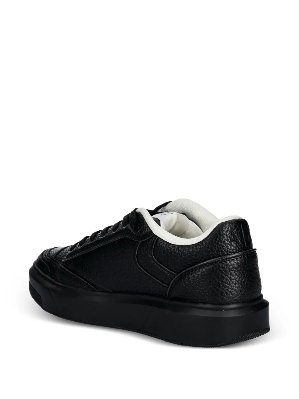 Armani Exchange Sneakers met vlakken Zwart