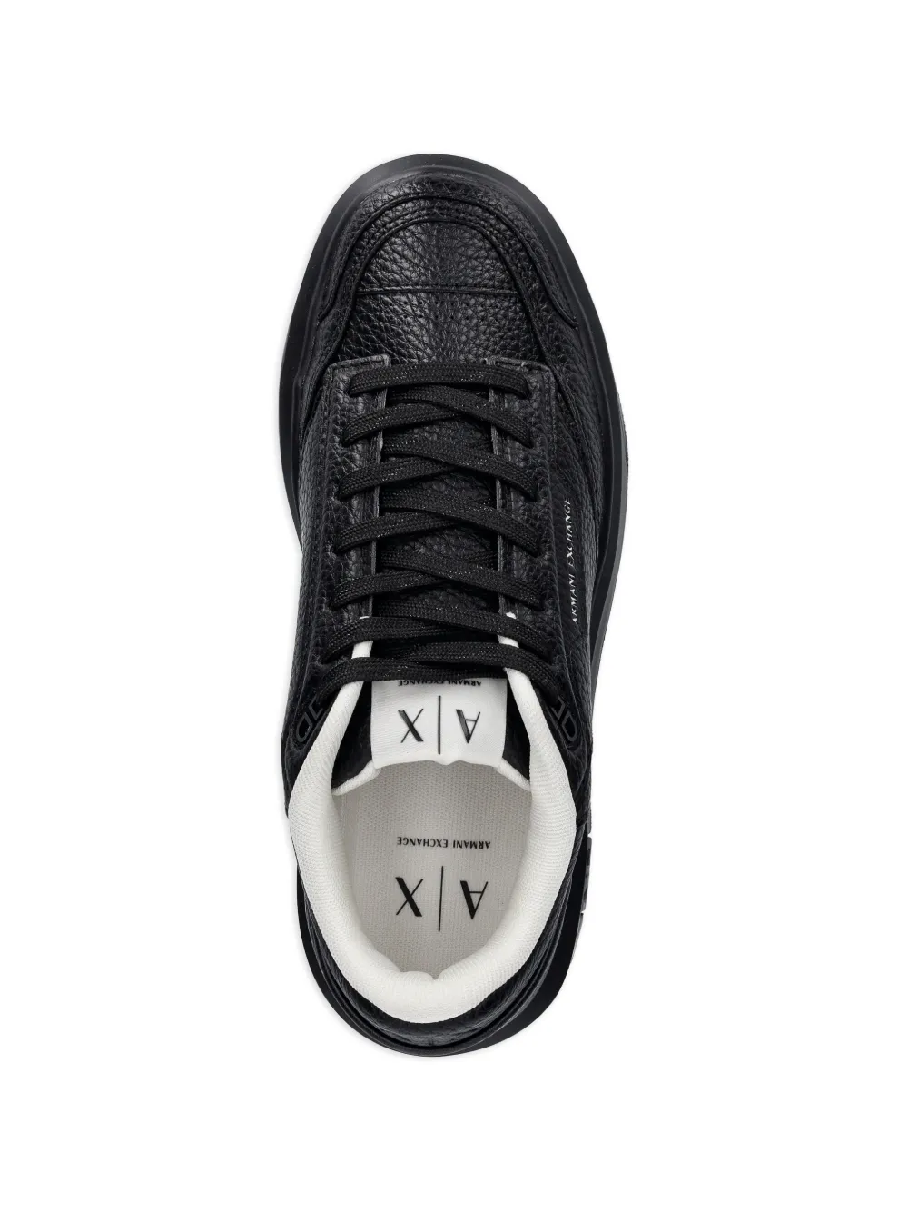 Armani Exchange Sneakers met vlakken Zwart