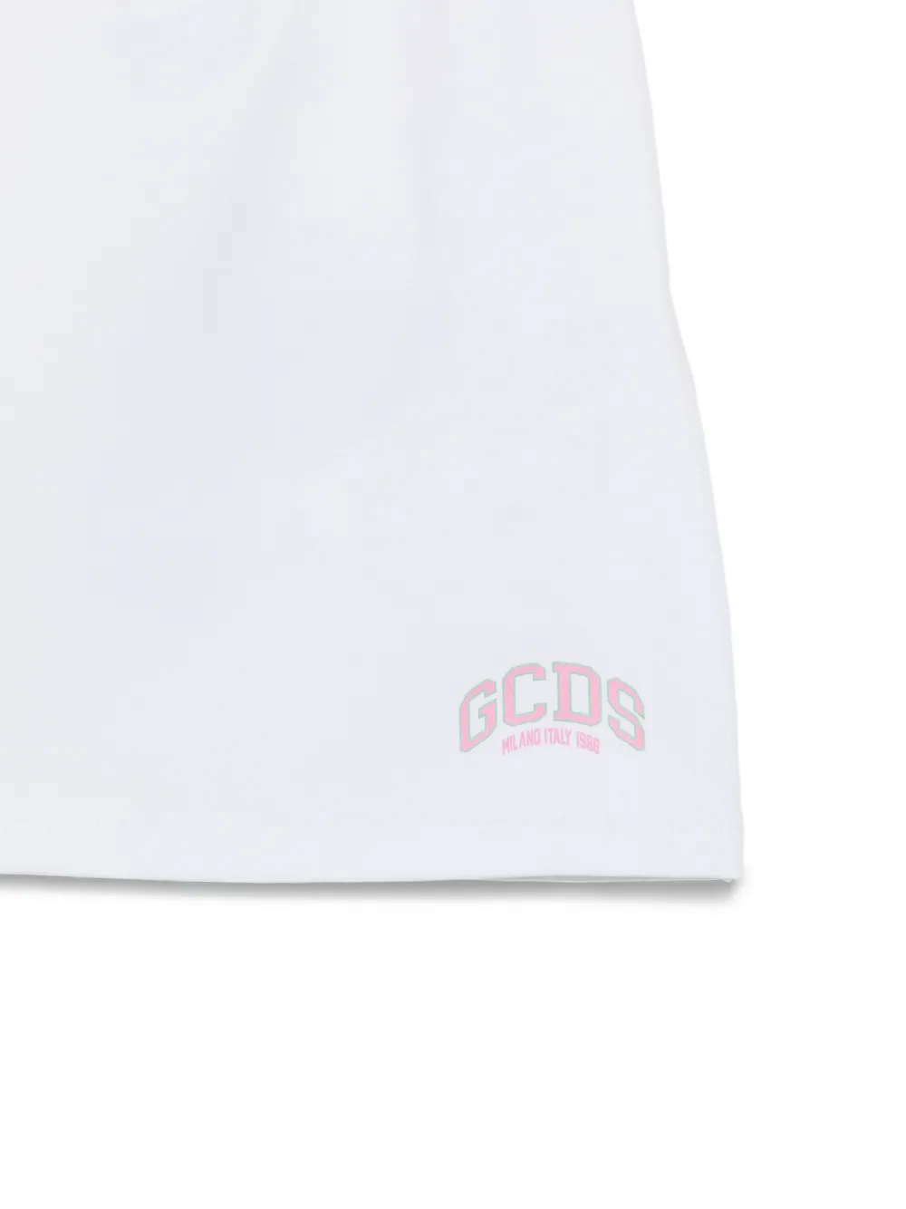 Gcds Kids Rok met elastische tailleband Wit