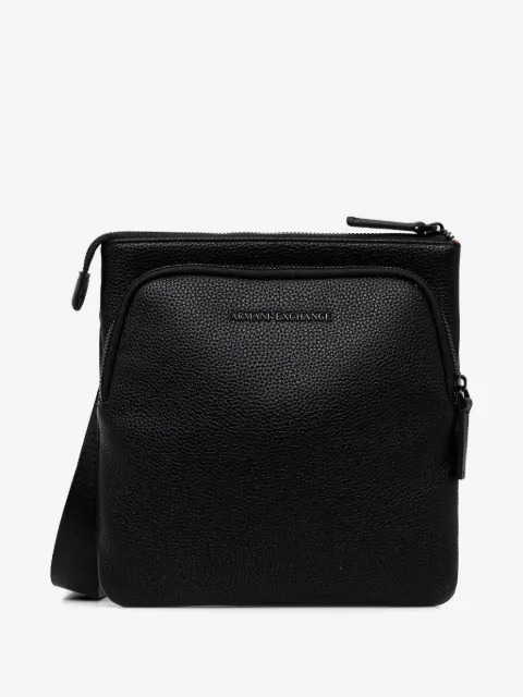Armani Exchange zip textured belt bag