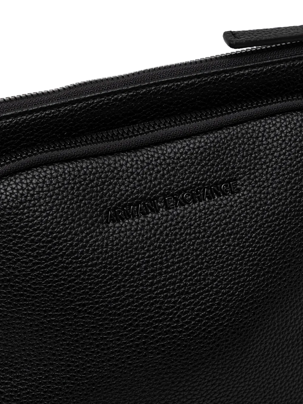 zip textured belt bag