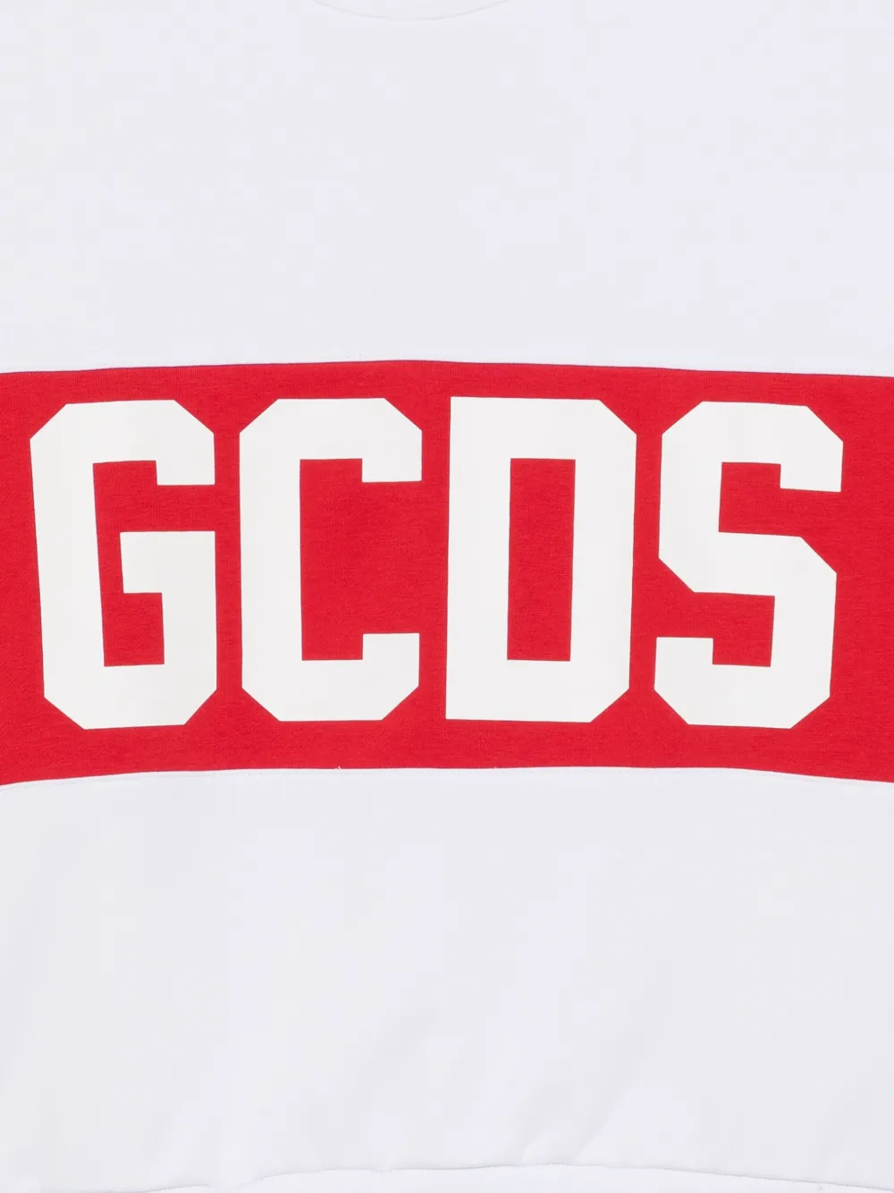 Gcds Kids Sweater met logoprint Wit