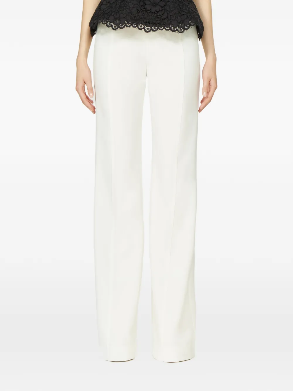 Costarellos Maree crêpe pantalon Wit