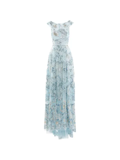 Saiid Kobeisy crystal-embellishment maxi dress