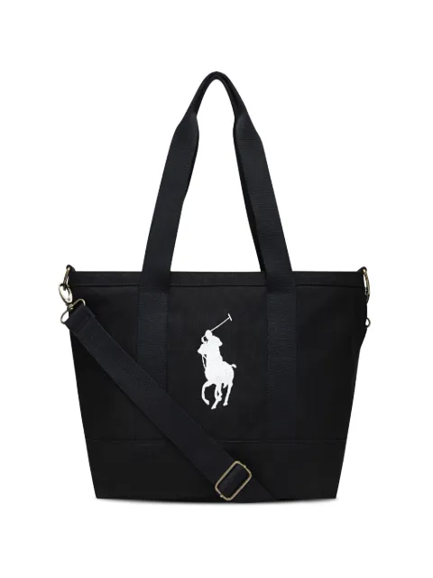 POLO RALPH LAUREN KIDS logo graphic tote bag