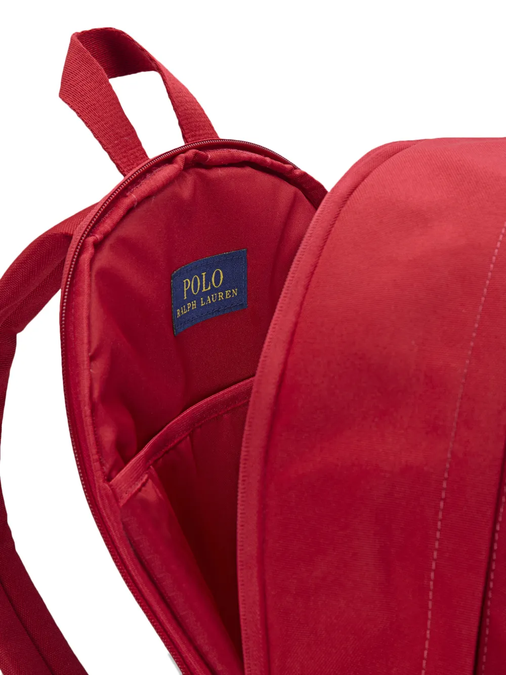 POLO RALPH LAUREN KIDS Rugzak met logo Rood