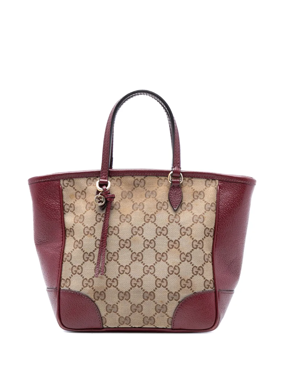 Gucci Pre-Owned 2016-2025 Small GG Canvas Bree satchel - Marrone