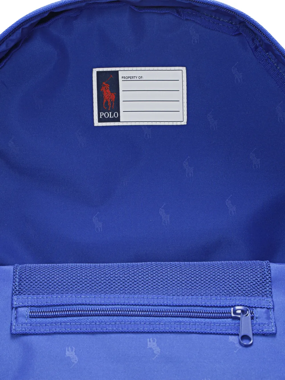 POLO RALPH LAUREN KIDS Rugzak met banner streep Blauw