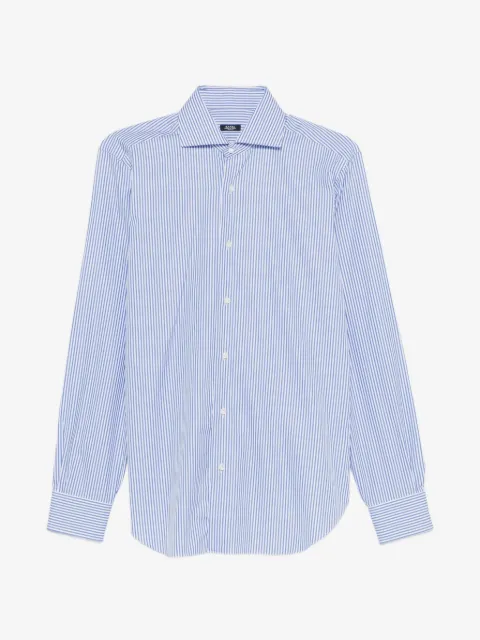 Barba camisa con rayas estampadas