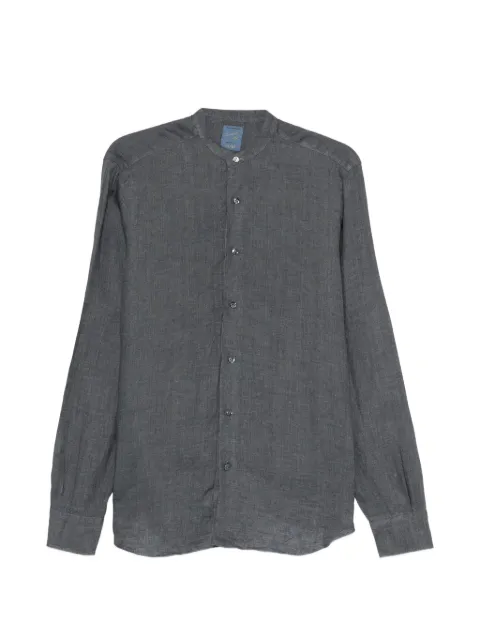 Barba grandad-collar shirt