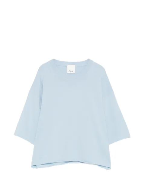 Allude raw-cut T-shirt