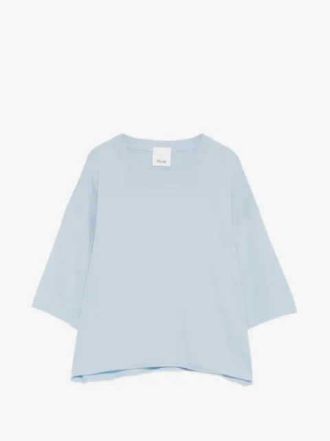 Allude raw-cut T-shirt